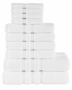 Alternative view of Alexis Antimicrobial Irvington 10pc Towel Set Home Bath Towels