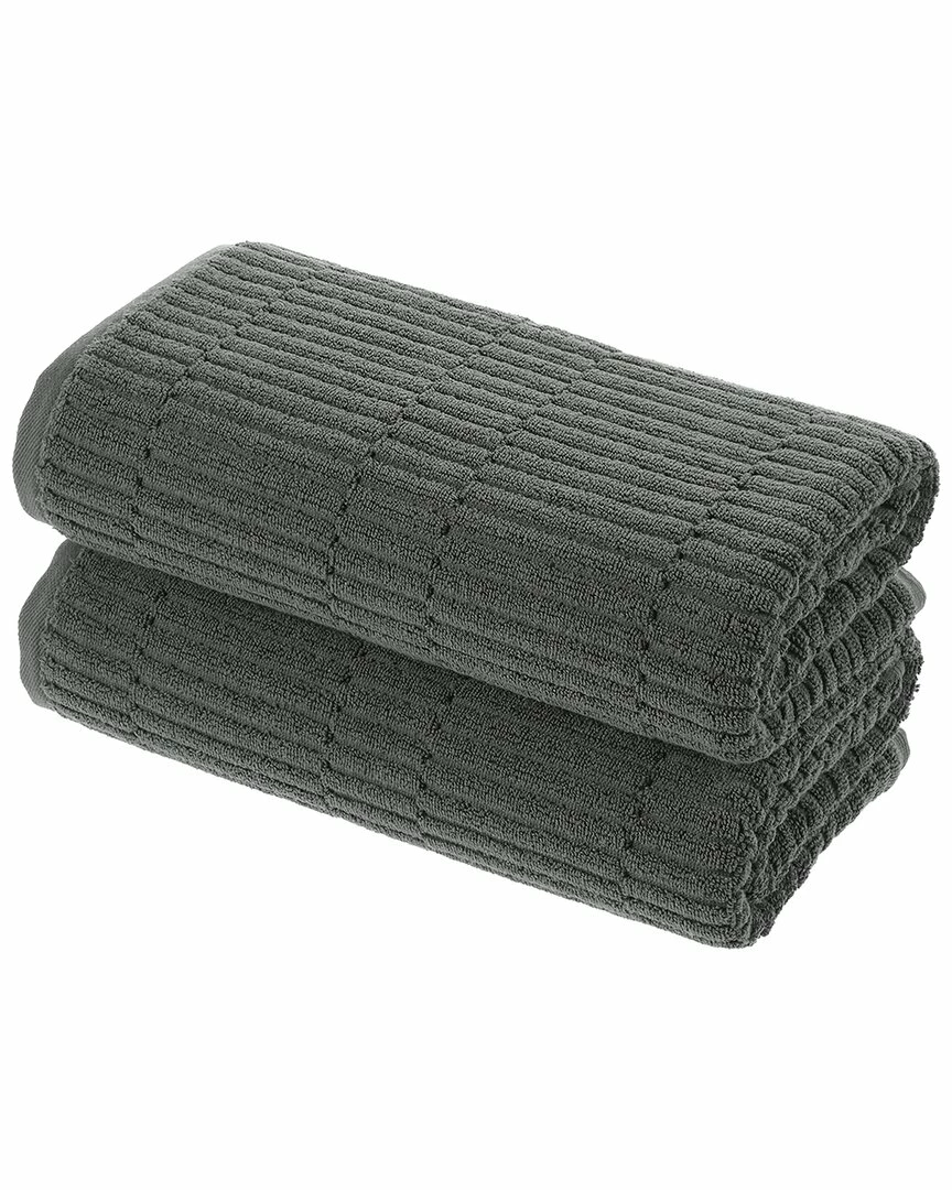 Alexis Antimicrobial Oxford Bath Sheet, Pack Of 2 Home Bath Sheets 2 Alexis Antimicrobial Oxford Bath Sheet, Pack Of 2 Home Bath Sheets - Image 2