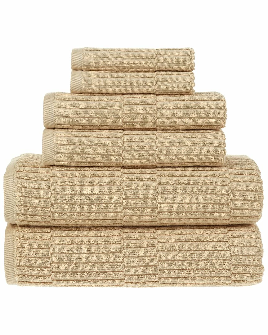 Alexis Antimicrobial Oxford 6Pc Towel Set Home Bath Towels 1 Alexis Antimicrobial Oxford 6Pc Towel Set Home Bath Towels