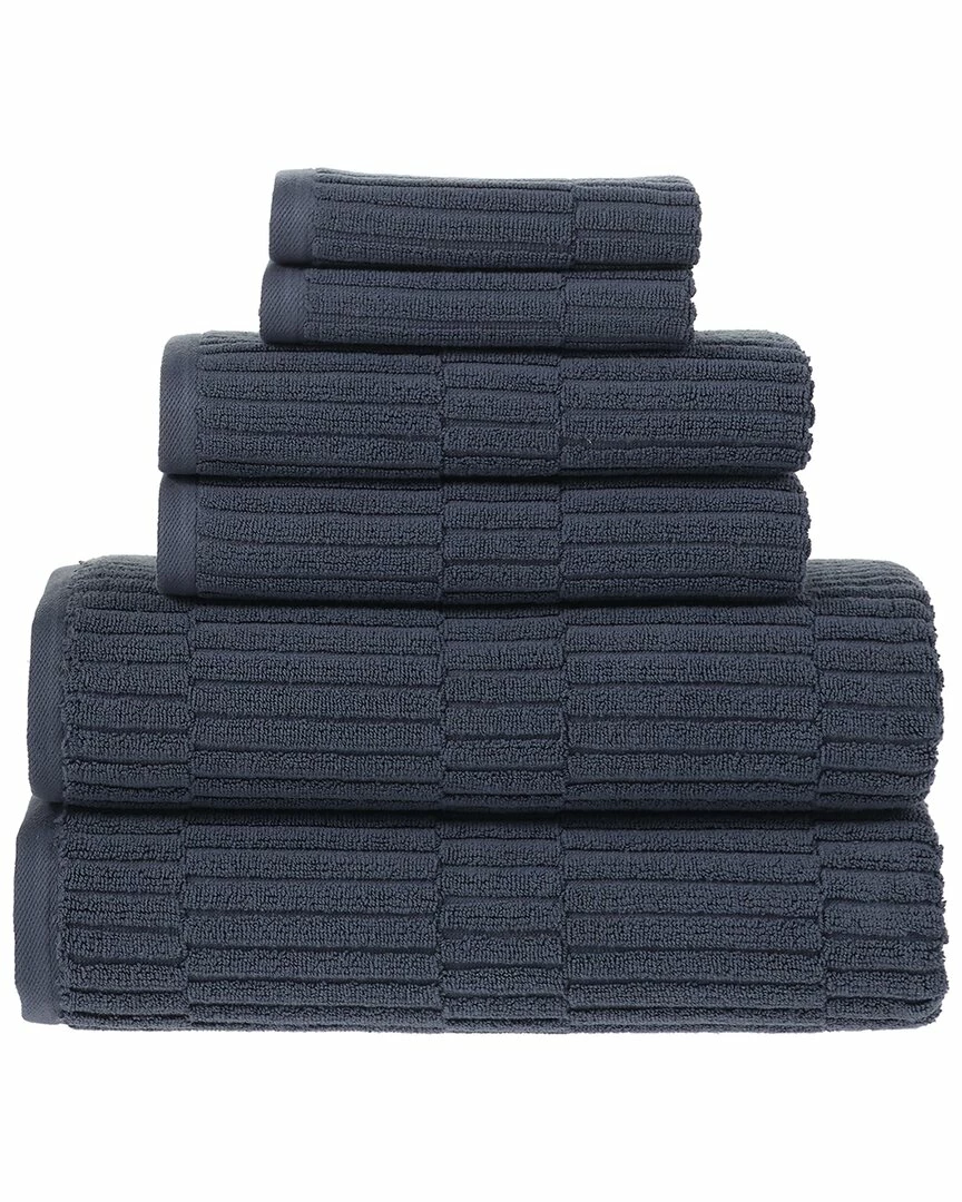 Alexis Antimicrobial Oxford 6Pc Towel Set Home Bath Towels 1 Alexis Antimicrobial Oxford 6Pc Towel Set Home Bath Towels