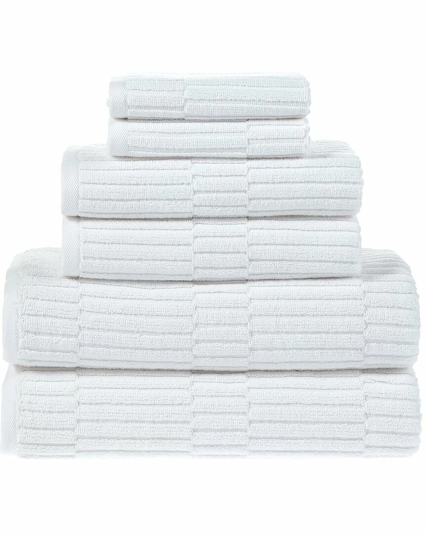 Alexis Antimicrobial Oxford 6pc Towel Set Home Bath Towels 1 Alexis Antimicrobial Oxford 6pc Towel Set Home Bath Towels