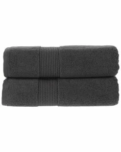 Alexis Antimicrobial Rhapsody Royale Bath Sheet, Pack Of 2 Home Bath Sheets