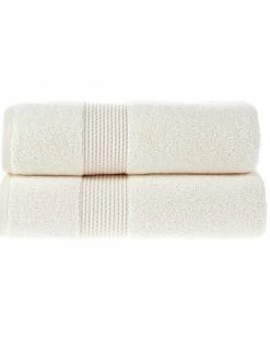 Alexis Antimicrobial Rhapsody Royale Bath Sheet, Pack Of 2 Home Bath Sheets