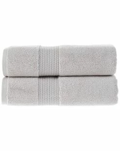 Alexis Antimicrobial Rhapsody Royale Bath Sheet, Pack Of 2 Home Bath Sheets