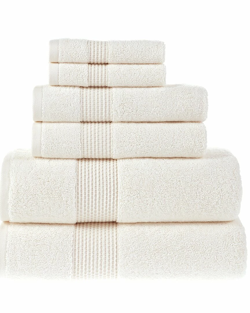 Alexis Antimicrobial Rhapsody Royale 6Pc Towel Set Home Bath Towels