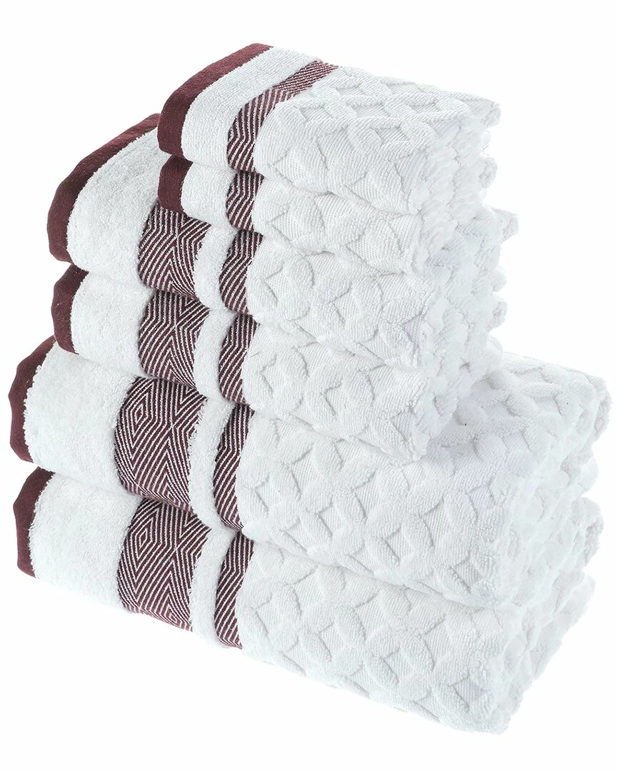 Alexis Antimicrobial Westport 6Pc Towel Set Home Bath Towels - Image 2