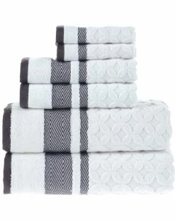 Alexis Antimicrobial Westport 6Pc Towel Set Home Bath Towels