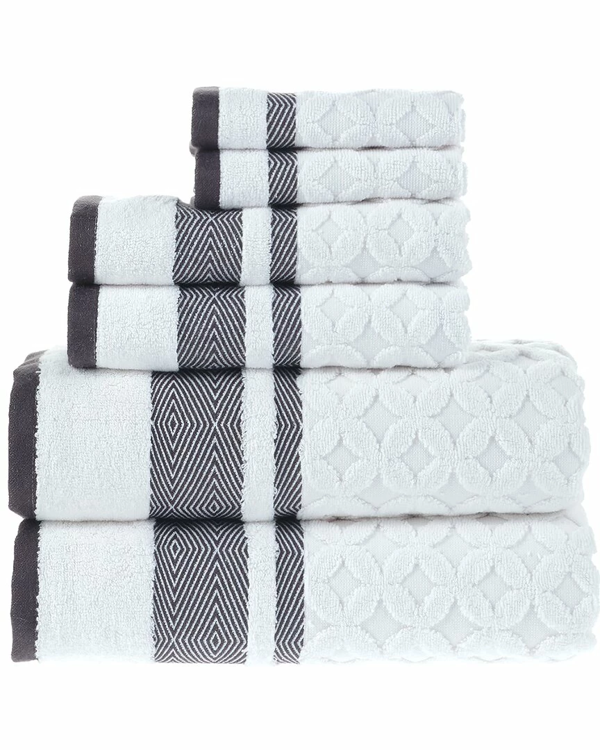 Alexis Antimicrobial Westport 6Pc Towel Set Home Bath Towels
