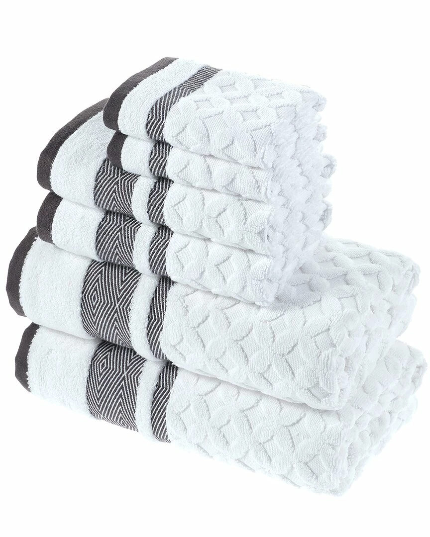 Alexis Antimicrobial Westport 6Pc Towel Set Home Bath Towels - Image 2