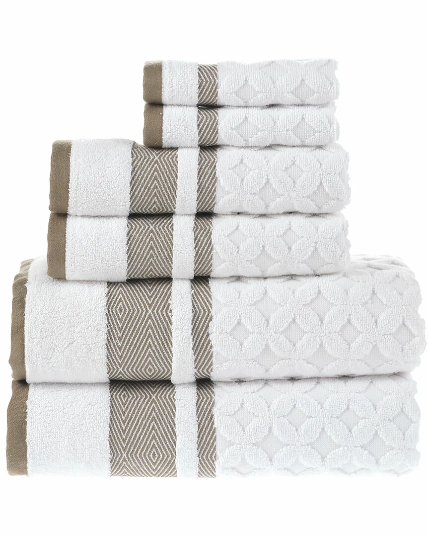 Alexis Antimicrobial Westport 6Pc Towel Set Home Bath Towels