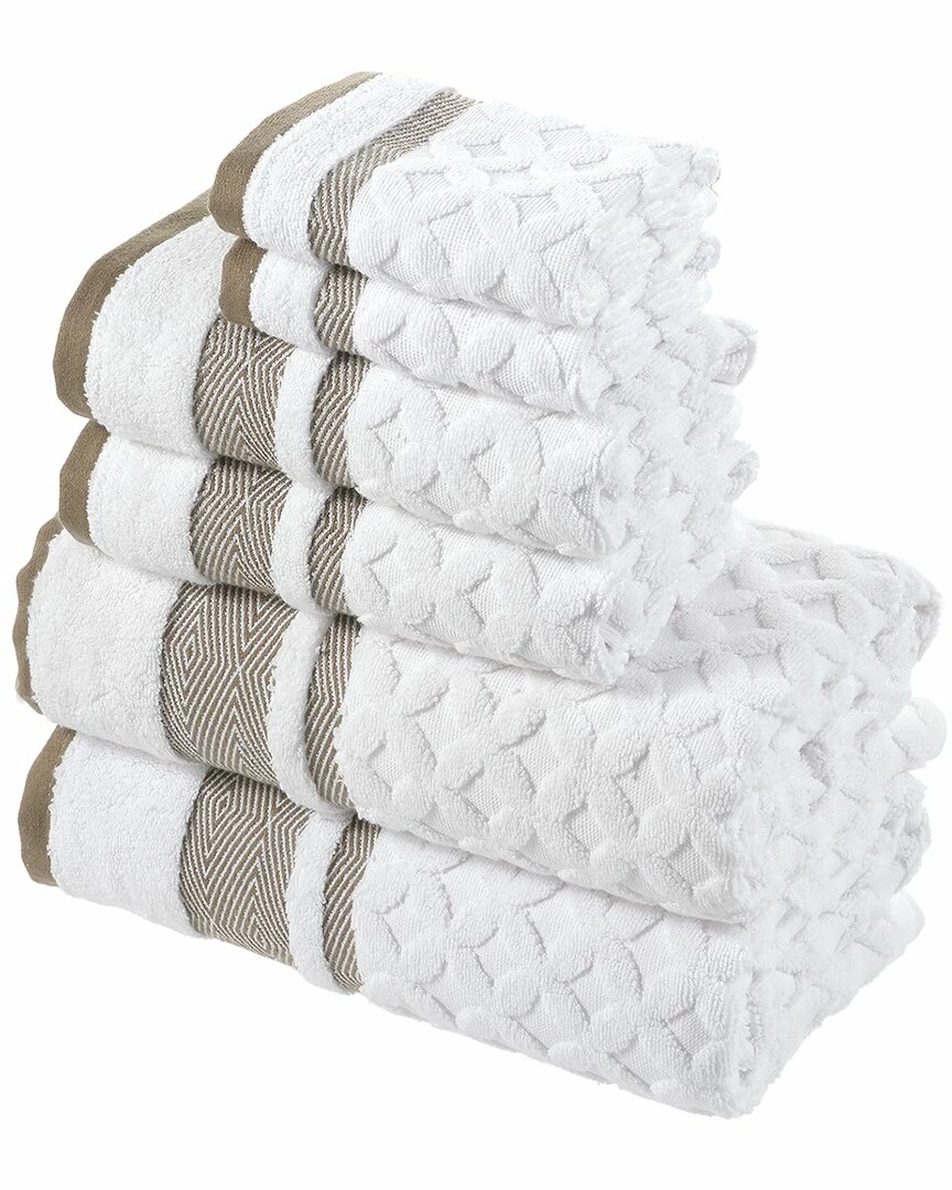 Alexis Antimicrobial Westport 6Pc Towel Set Home Bath Towels - Image 2